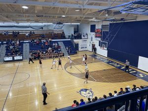Marquette Redettes fall to the Sault Ste. Marie Blue Devils 39-45