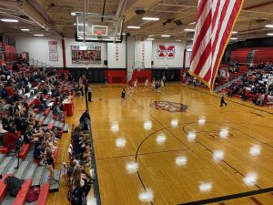 The Marquette Redettes fall to the Negaunee Miners 28-49