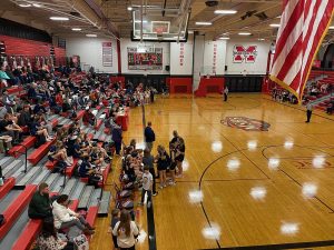 The Marquette Redettes fall to the Negaunee Miners 28-49