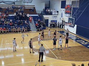Marquette Redmen Basketball Defeat Sault Ste. Marie in Overtime 64-62
