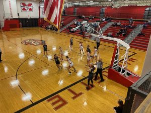 Gladstone looks to inbound the ball