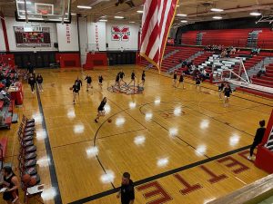 Marquette warms up