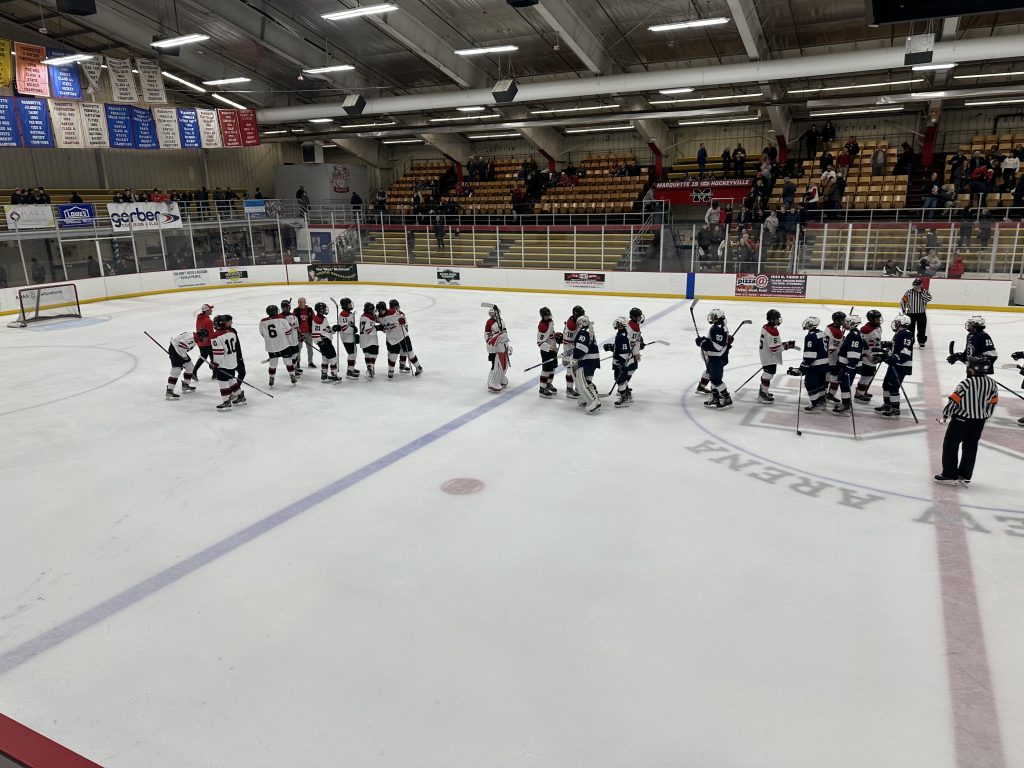 Good Game Marquette Highschool Hockey