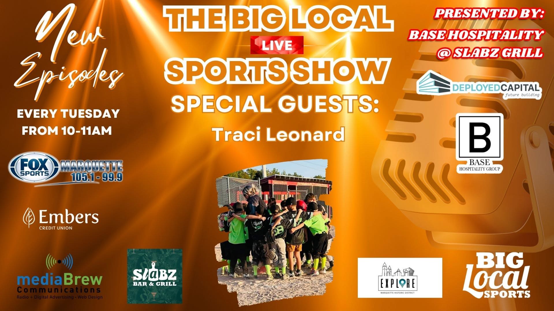 Big Local Sports show: Week 21 Interviewing Traci Leonard