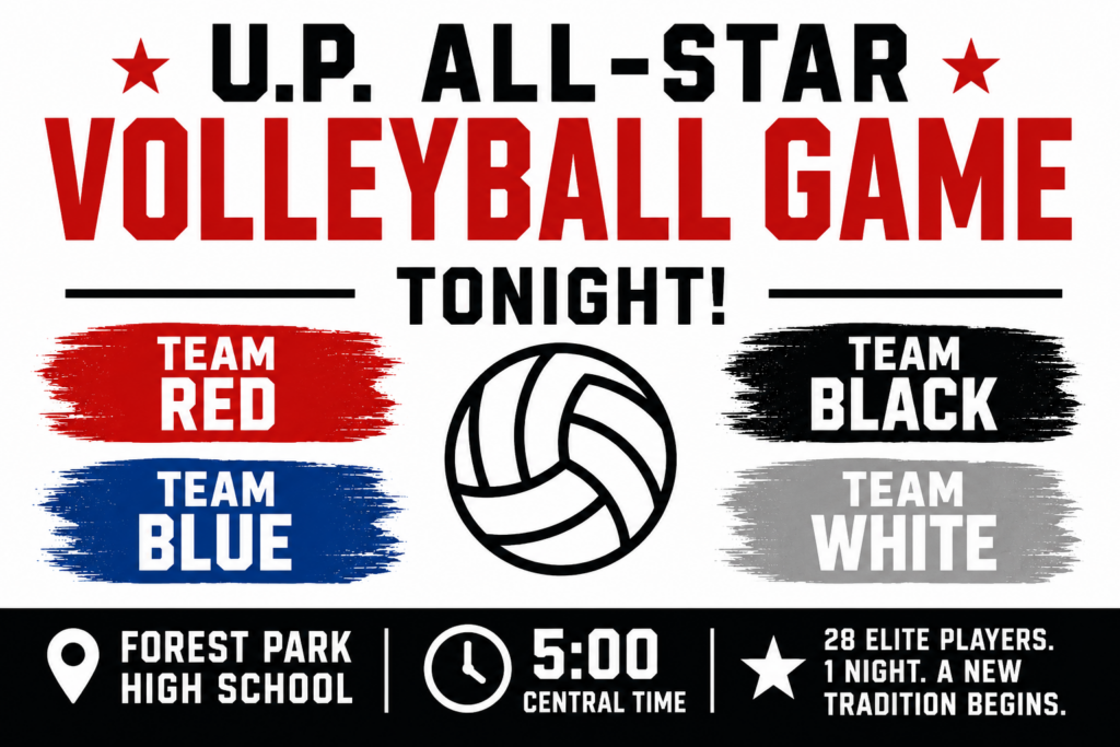 U.P. all star volleyball game
