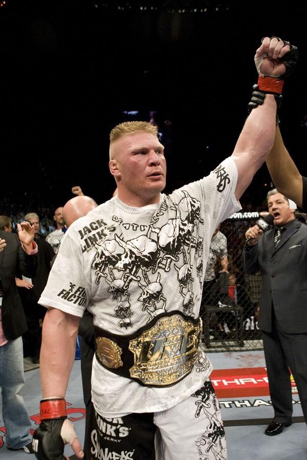 Brock Lesnar UFC Heavyweight Champ.