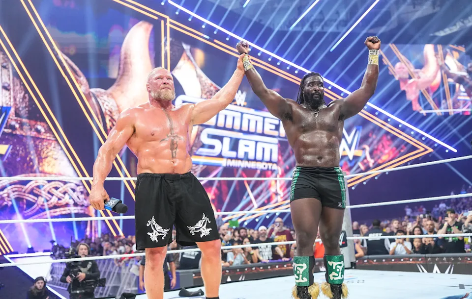 Brock Lesnar and Oba Femi Summerslam 2026