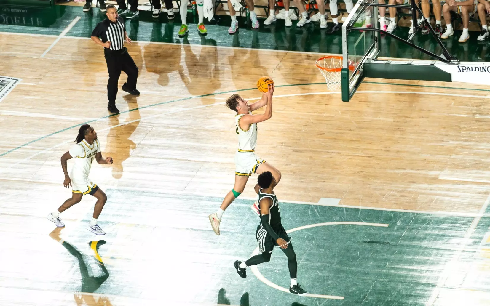 Jackson Dudek Layup vs MSU